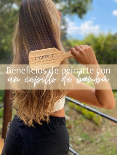 BENEFICIOS DE PEINARTE CON UN CEPILLO DE BAMBÚ
